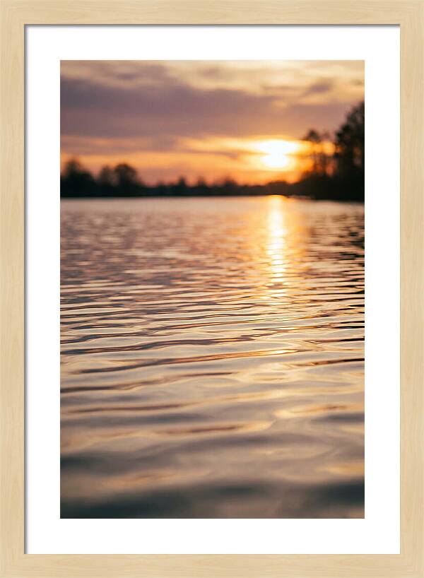 Lake Nakuru Sunset Reflections