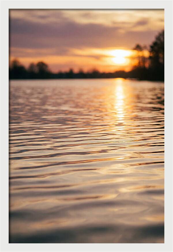Lake Nakuru Sunset Reflections