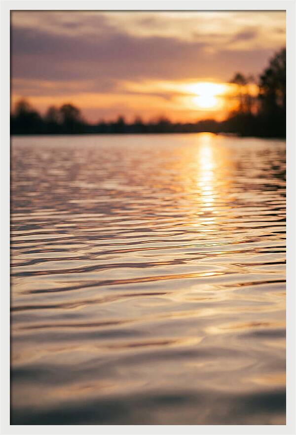Lake Nakuru Sunset Reflections