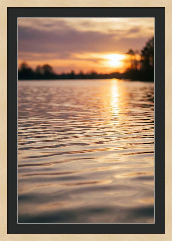 Lake Nakuru Sunset Reflections