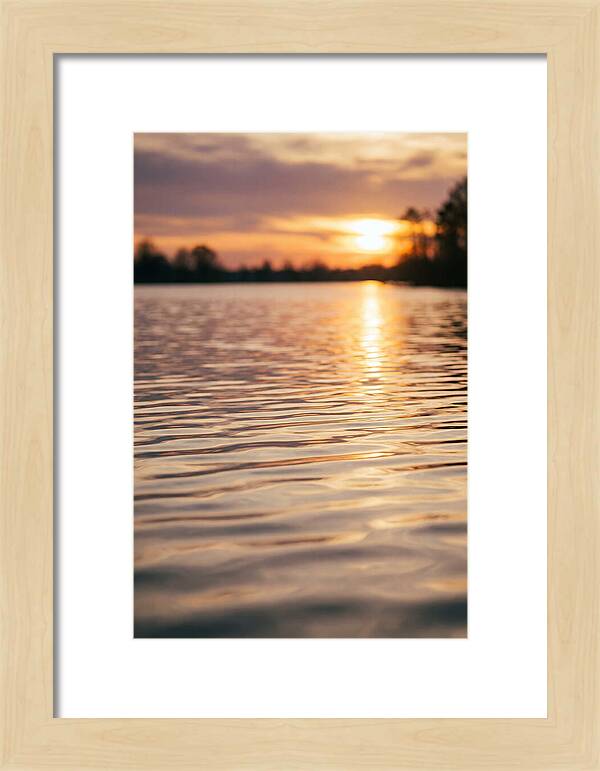 Lake Nakuru Sunset Reflections