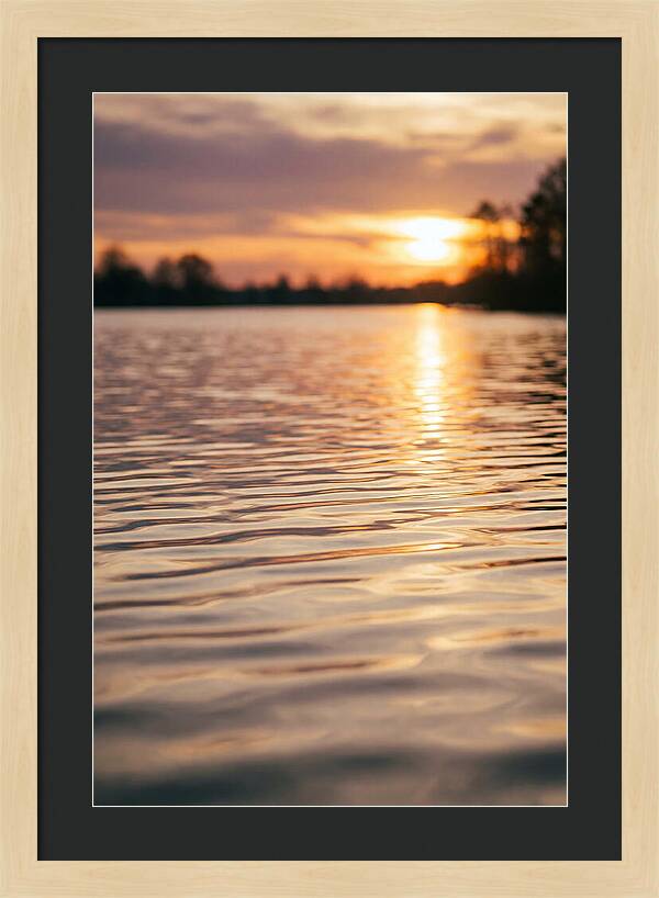 Lake Nakuru Sunset Reflections