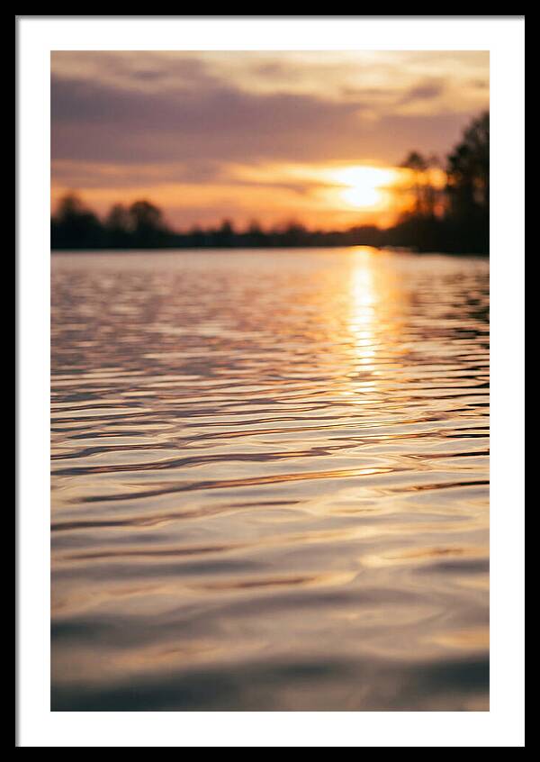 Lake Nakuru Sunset Reflections