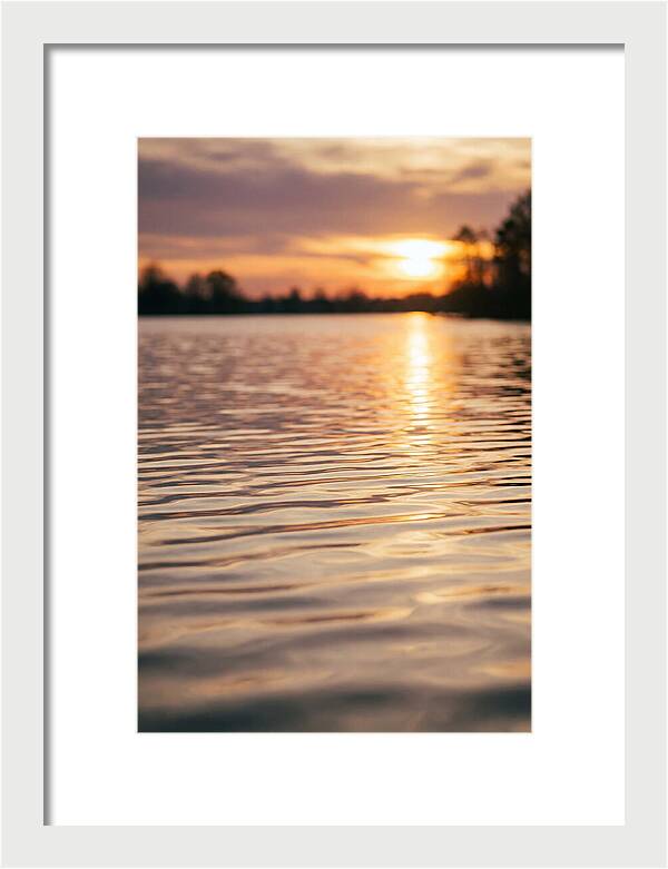 Lake Nakuru Sunset Reflections