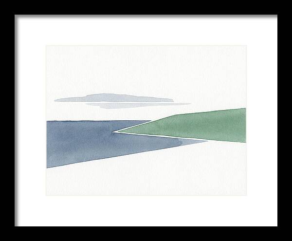 Lake Serenity In Minimalism