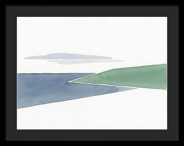 Lake Serenity In Minimalism