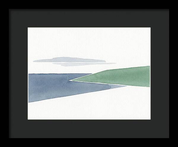 Lake Serenity In Minimalism