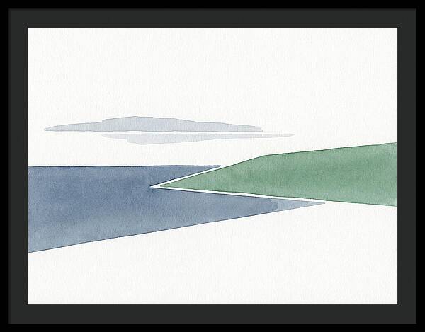 Lake Serenity In Minimalism