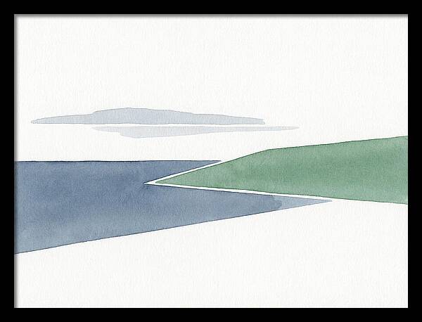 Lake Serenity In Minimalism