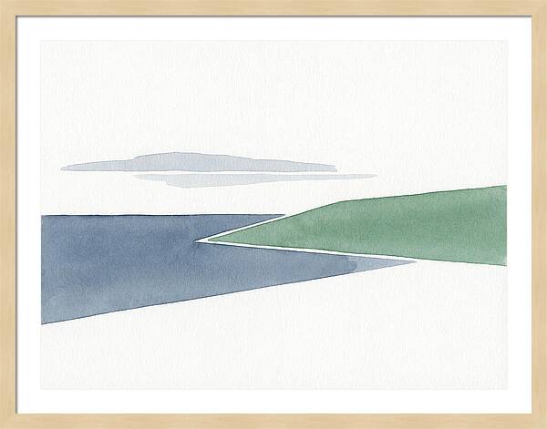 Lake Serenity In Minimalism
