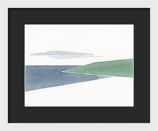 Lake Serenity In Minimalism