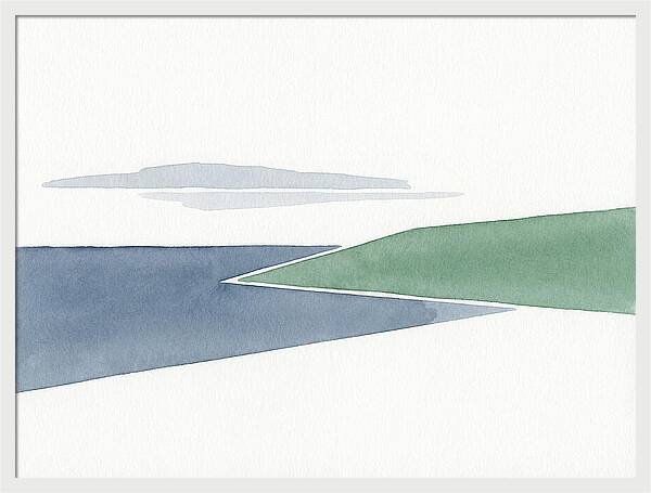 Lake Serenity In Minimalism