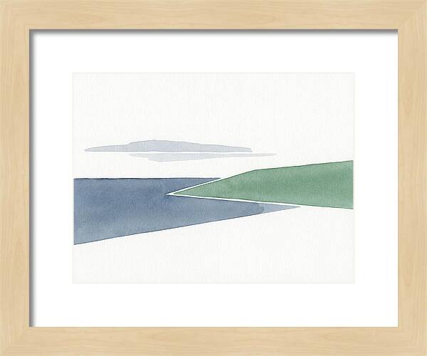 Lake Serenity In Minimalism