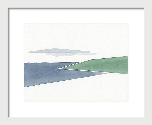 Lake Serenity In Minimalism