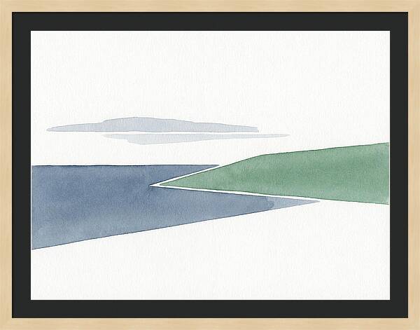 Lake Serenity In Minimalism