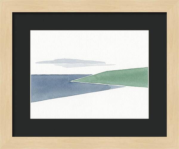 Lake Serenity In Minimalism