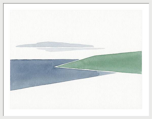 Lake Serenity In Minimalism