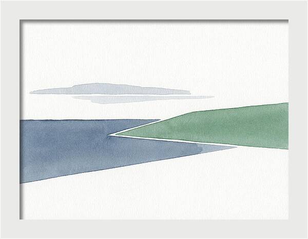 Lake Serenity In Minimalism