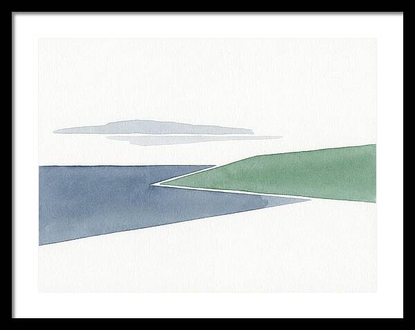 Lake Serenity In Minimalism