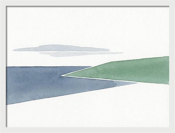 Lake Serenity In Minimalism