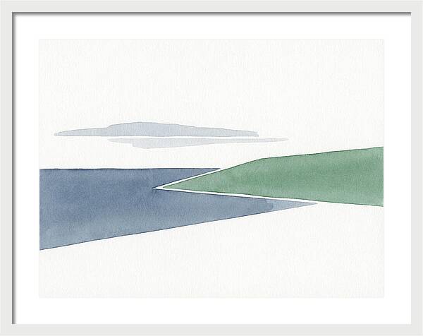 Lake Serenity In Minimalism