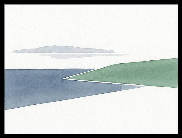 Lake Serenity In Minimalism