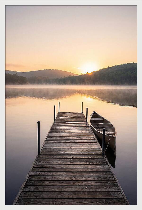 Lake Sunrise Serenity