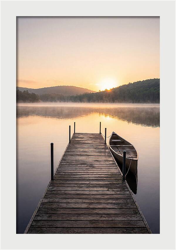 Lake Sunrise Serenity