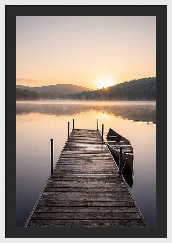 Lake Sunrise Serenity