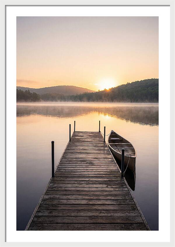 Lake Sunrise Serenity