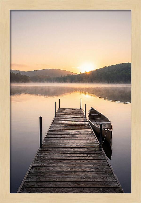 Lake Sunrise Serenity