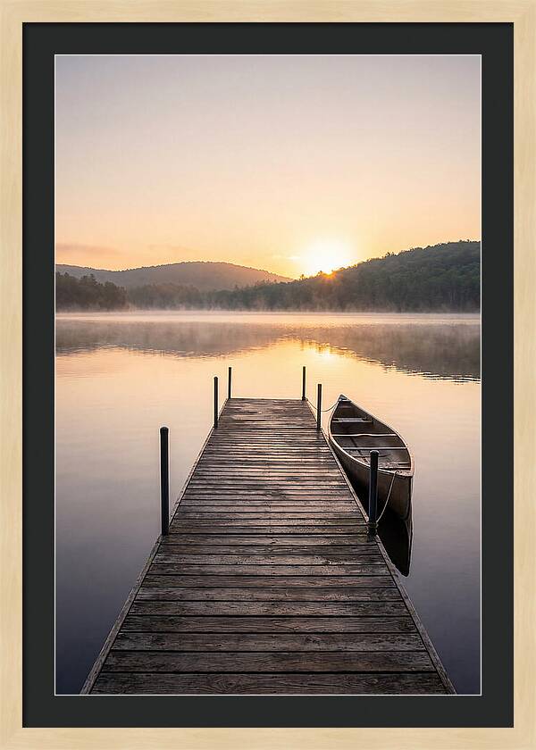 Lake Sunrise Serenity