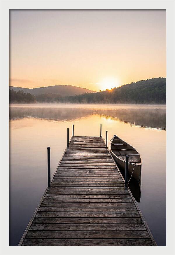 Lake Sunrise Serenity