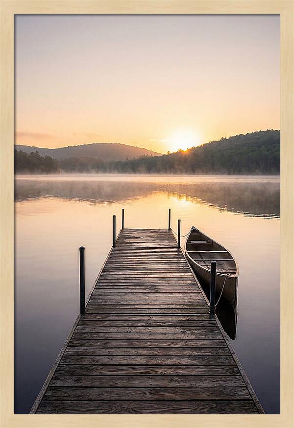 Lake Sunrise Serenity