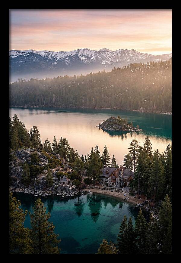 Lake Tahoe Serenity At Dawn