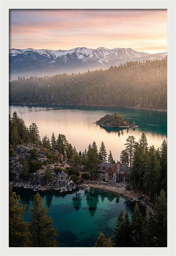 Lake Tahoe Serenity At Dawn
