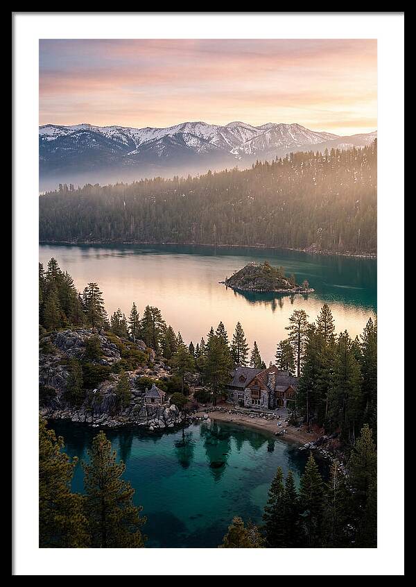 Lake Tahoe Serenity At Dawn