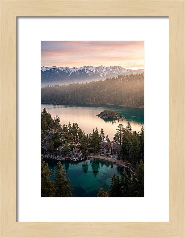 Lake Tahoe Serenity At Dawn