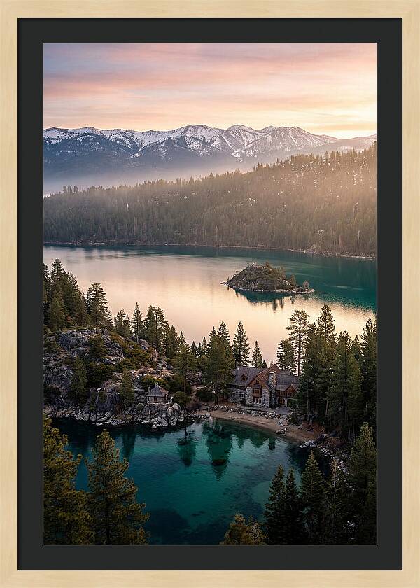 Lake Tahoe Serenity At Dawn