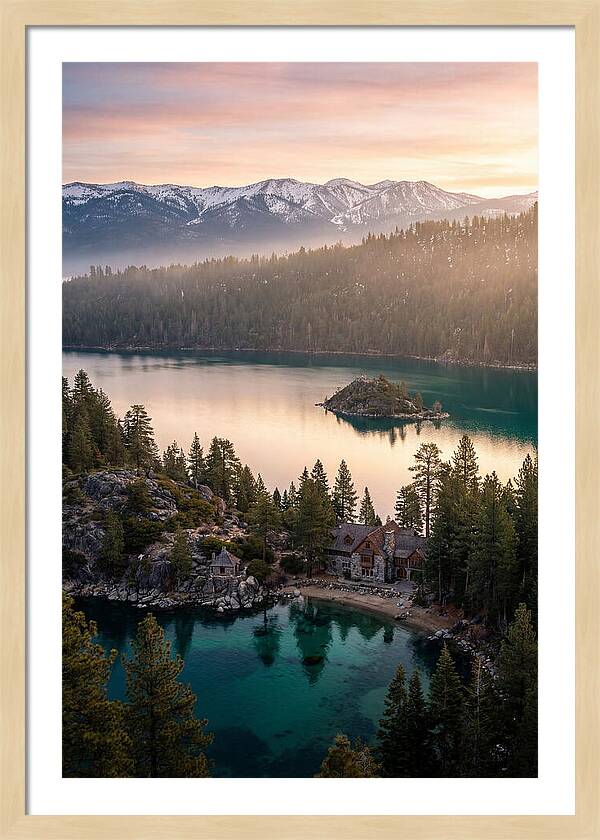 Lake Tahoe Serenity At Dawn