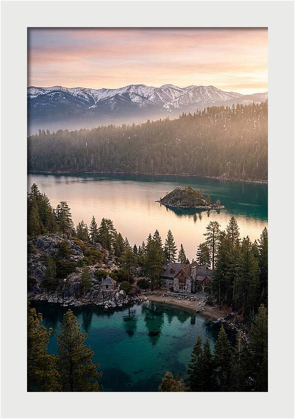 Lake Tahoe Serenity At Dawn