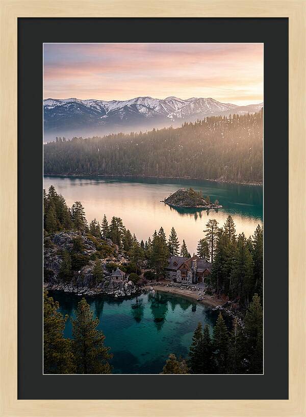 Lake Tahoe Serenity At Dawn