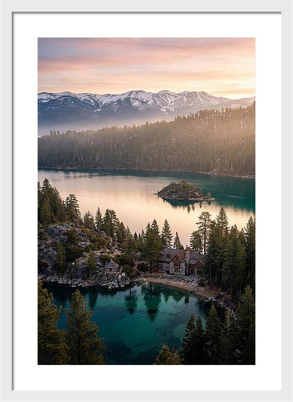 Lake Tahoe Serenity At Dawn