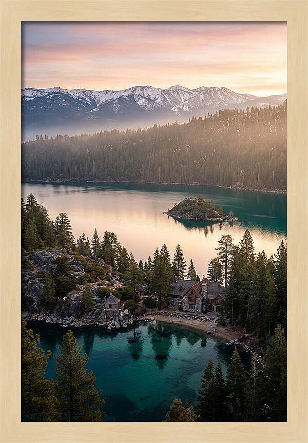 Lake Tahoe Serenity At Dawn