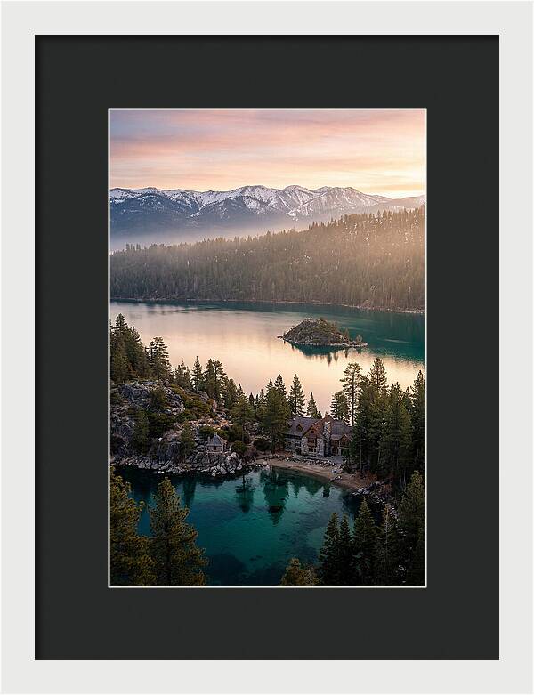 Lake Tahoe Serenity At Dawn