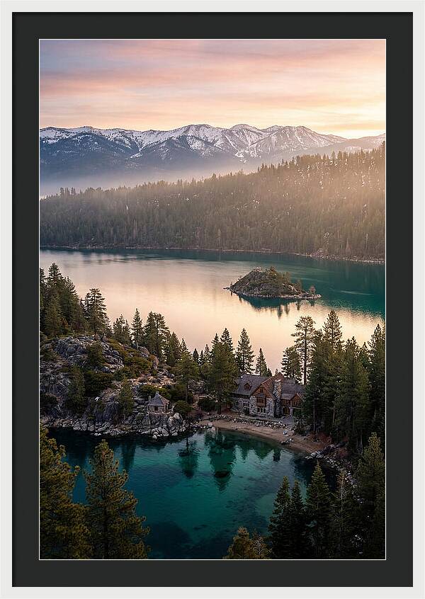 Lake Tahoe Serenity At Dawn