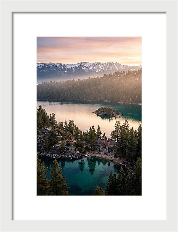 Lake Tahoe Serenity At Dawn