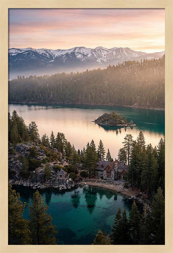 Lake Tahoe Serenity At Dawn