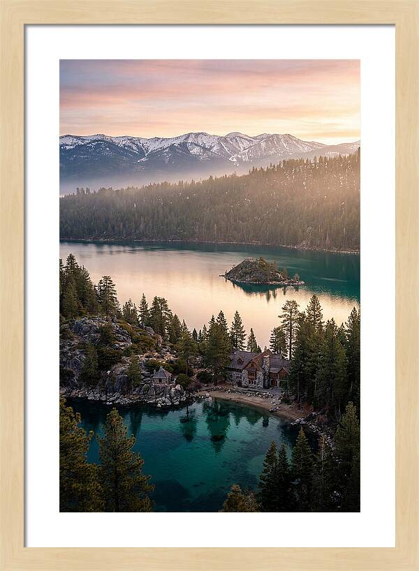 Lake Tahoe Serenity At Dawn