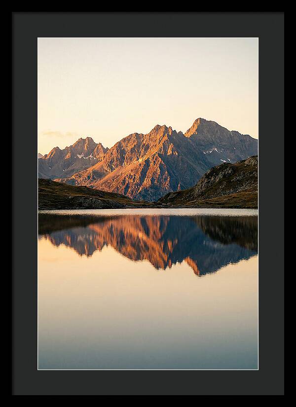 Lake Titicaca Reflections At Dusk